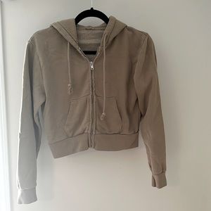 Brandy Melville cropped hoodie